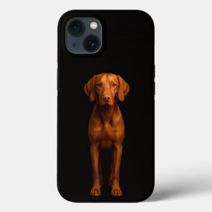Zwarte 4 Luxe iPhone 13, Behendige Vizsla-hond 13 Hoesje