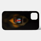 Zwarte 4 Luxe iPhone 13, Mandrill-aap Case-Mate iPhone Case (Achterkant (horizontaal))