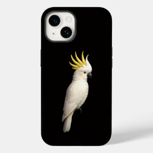 Zwarte 4 Luxe iPhone 14 Case-Mate, Kuifkaketoe Case-Mate iPhone 14 Hoesje