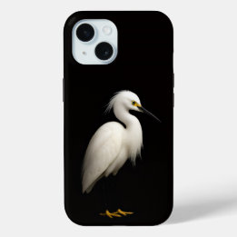 Zwarte 4 Luxe iPhone 15 Case-Mate, Grote Zilverrei