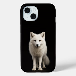 Zwarte 4 Luxe iPhone 15 Hoesje, Ivoorkleurige Pool