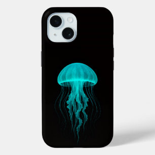 Zwarte 4 Luxe iPhone 15 Mate, Groene Kwallen
