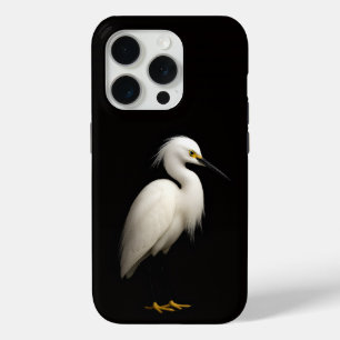 Zwarte 4 Luxe iPhone 15 Pro Mate Grote Zilverreige Case