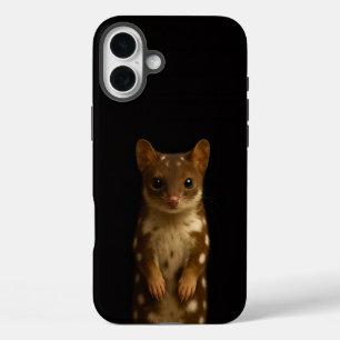 Zwarte 4 Luxe iPhone 16 Plus, Zoete Quoll Plus Hoesje