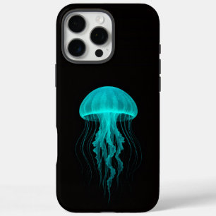 Zwarte 4 Luxe iPhone 16 Pro Max, Groene kwal Max Hoesje