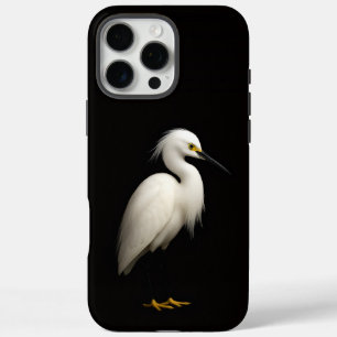 Zwarte 4 Luxe iPhone 16 Pro Max, Grote Zilverreige Max Hoesje