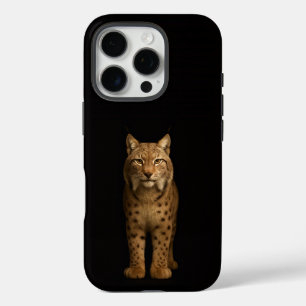 Zwarte 4 Luxe iPhone 16 Pro, Stille Lynx Pro Hoesje
