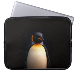 Zwarte 4 Luxe Laptophoes, Keizerspinguïn Laptop Sleeve