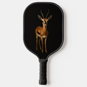 Zwarte 4 Luxe Pickleball Paddle, Elegante Gazella Paddle