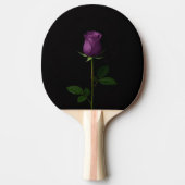 Zwarte 4 Luxe pingpongpaddle, Koninklijke Violette Tafeltennisbatje (Voorkant)