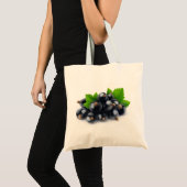 Zwarte aaltjes tote bag (Voorkant (product))