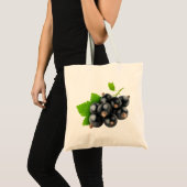 Zwarte aaltjes tote bag (Voorkant (product))
