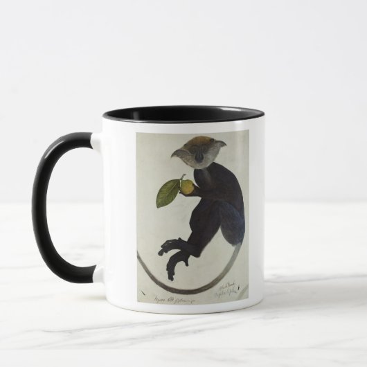 Zwarte aap mok (Links)
