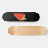 Zwarte aardbeiskateboard skateboard (Horizontaal)