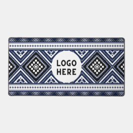 Zwarte Abstracte etnische geometrische patronen me Bureaumat