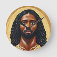 Zwarte Afrikaanse Jezus Christus Religieuze Kunst