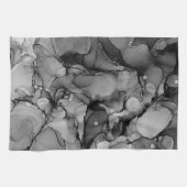 Zwarte alcoholinkt theedoek (Horizontaal)