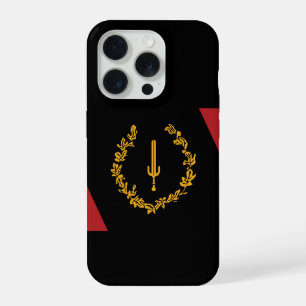 Zwarte Amerikaanse Erfgoedvlag iPhone 15 Pro Hoesje