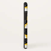 Zwarte anananas Case-Mate iPhone case (Achterkant/rechts)