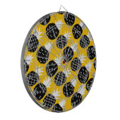 Zwarte anananas dartbord (Voorkant Links)