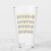 Zwarte anananas glas (Achterkant)