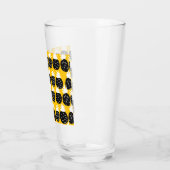 Zwarte anananas glas (Links)