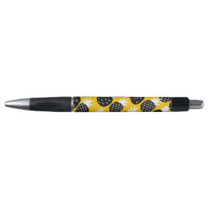 Zwarte anananas pen