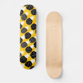 Zwarte anananas skateboard (Voorkant)