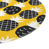 Zwarte anananas snijplank (Hoek)