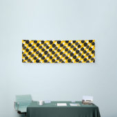 Zwarte anananas spandoek (Beurs)