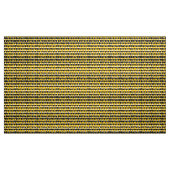 Zwarte anananas stof (Yard (91,4 cm))