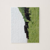 Zwarte Angus Legpuzzel (Verticaal)