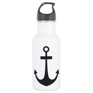 Zwarte Anker Waterfles