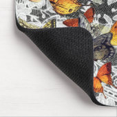 ZWARTE ANTIEK LACE PATTERN MUISMATTEN (Hoek)