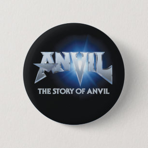 ZWARTE ANVIL MOVIE LOGO BUTTON