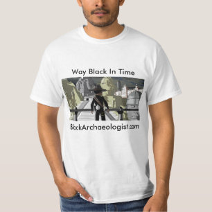 Zwarte Archeoloog T-Shirt
