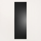 zwarte asgradiënt yogamat (Achterkant)