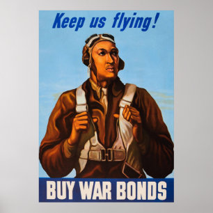 Zwarte Aviatoren - Amerikaanse gevechtspiloten uit Poster
