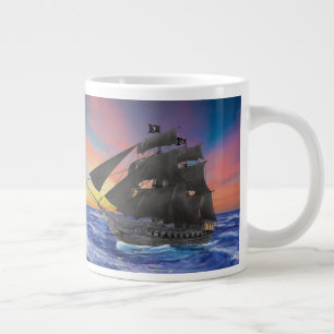 Zwarte-baardpiratenschip Jumbo Mok