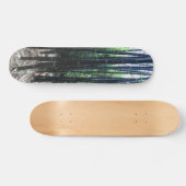 zwarte bamboe - Gepersonaliseerd Skateboard (Horizontaal)