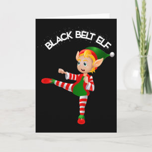 Zwarte Band Elf-taekwondo, Karate, Jui Jitsu, Kick Kaart