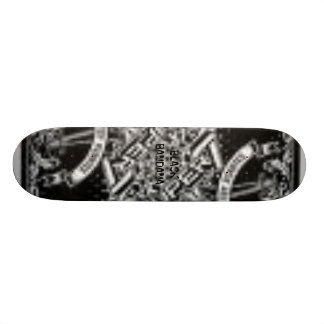 zwarte bandaan skateboard