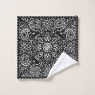 zwarte Bandana Washandje