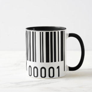Zwarte Barcode Keramische Mok