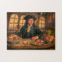 Zwarte Bart Piraat Taverne Portret