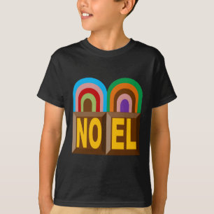 Zwarte basisshirt Design GATEAUX NOEL T-shirt