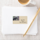 Zwarte Beer Adresetiketten Etiket (Insitu)