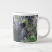 zwarte beer kubus extra grote beker (Rechts)