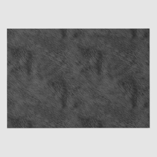 Zwarte Beer Tissuepapier (Voorkant)