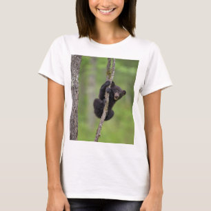 Zwarte beerwelp speelt, Tennessee T-shirt
